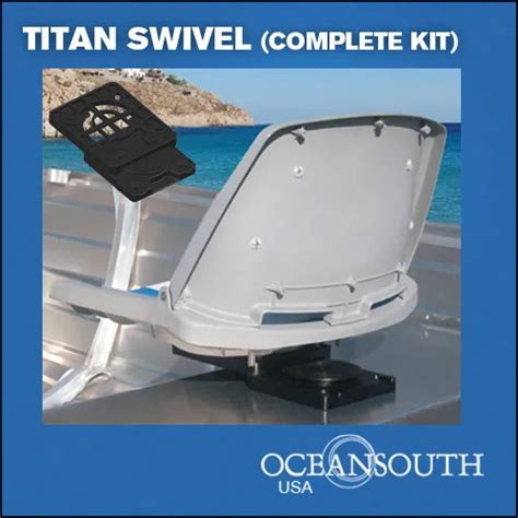 Boat Seat Swivel Removable For Aluminum Benches On Jon Boats Complete