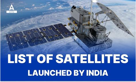 List Of Satellites Launched By India From To