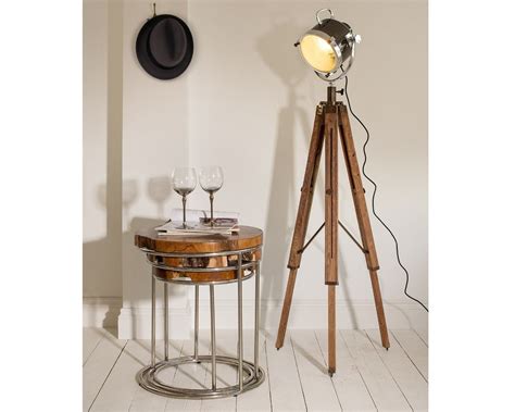 Classic designers lamp spotlight searchlight with tripod stand royal decorative. Spotlight Tripod Lamp | Floor standing lamps, Nautical ...