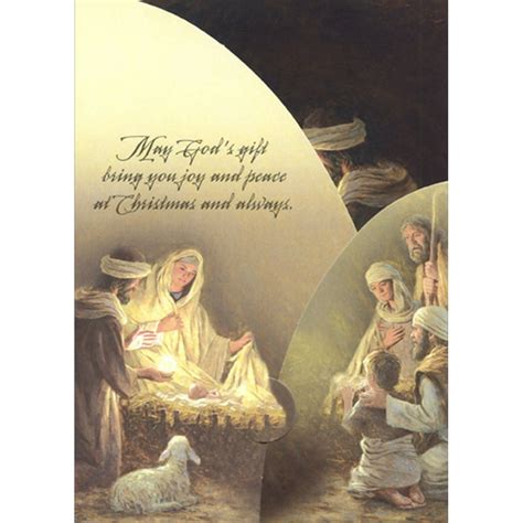 6 Best Cute Free Printable Christian Christmas Cards Images And