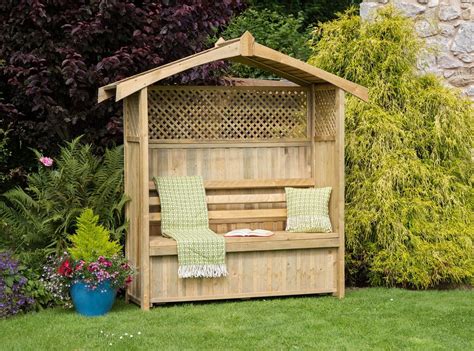 45 Garden Arbor Bench Design Ideas & DIY Kits You Can Build Over Weekend