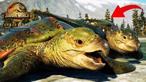 Archelon Hunt And Social Animation Jurassic World Evolution 2 Dlc News Youtube