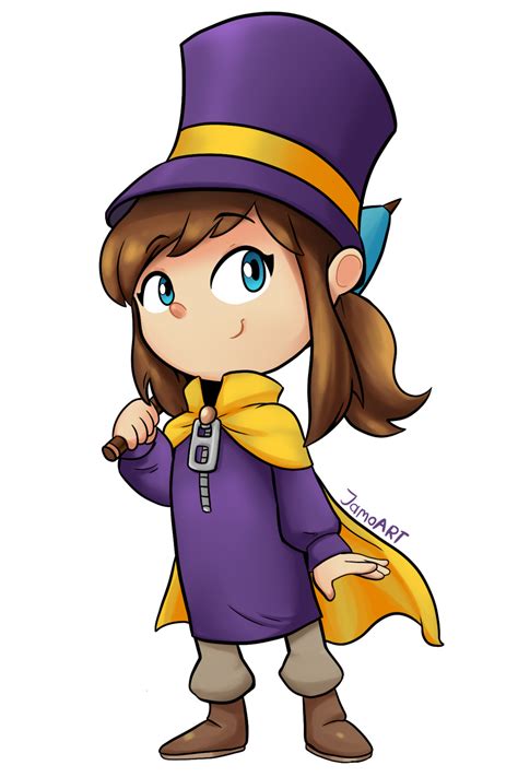 Hat Kid By Jamoart A Hat In Time Girl With Hat Hats