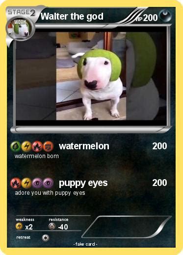 Pokémon Walter The God Watermelon My Pokemon Card