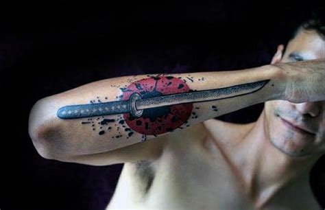 katana tattoo designs  men japanese sword ink ideas