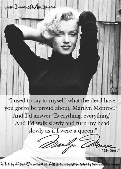 Marilyn Monroe Quotes Quote Unquote I Am A Queen Say You Einstein
