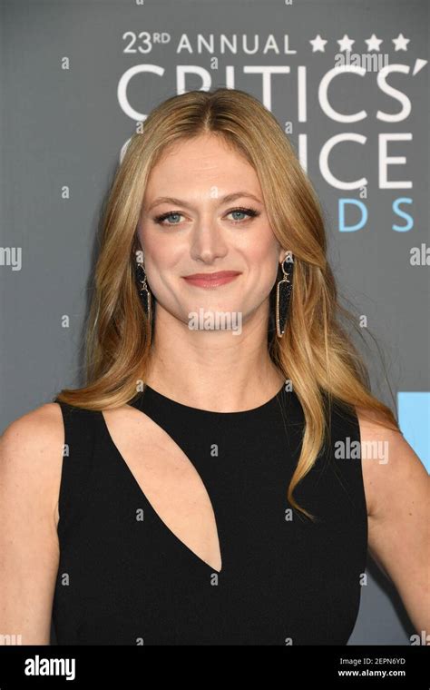 Marin Ireland Arrives To The 23rd Annual Critics Choice Awards Held At