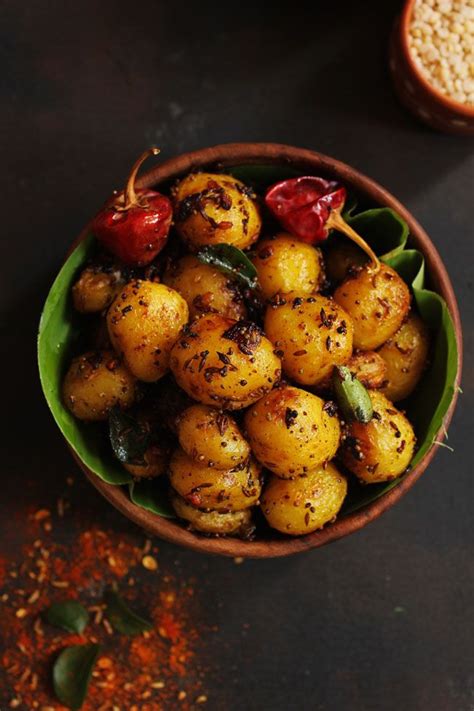 Healthy recipes for babies and toddlers. Potato Roast Recipe | Masala Baby Potato Roast - Fun FOOD ...
