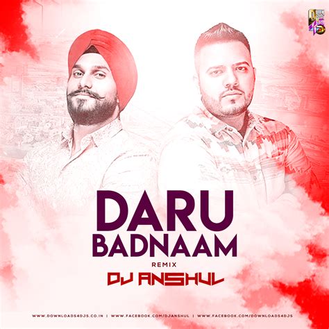 Daru Badnaam A Remix Dj Anshul Downloads4djs Indias