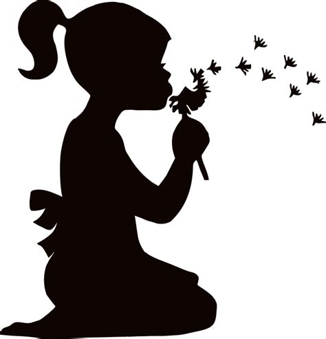 Fúkanie Dieťa Púpavy Rozptyľujúci Vektorová Grafika Zdarma Na Pixabay