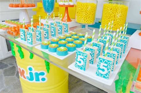 nick jr birthday party ideas photo 1 of 30 slime birthday nick jr birthday birthday party