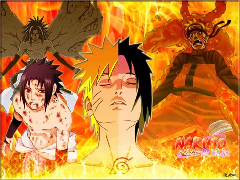 Sasuke Vs Naruto Hd Image Wallpaper For Macbook Cartoons