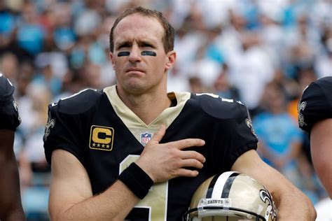 Drew Brees Saints Qb We Should Be Standing For National Anthem The