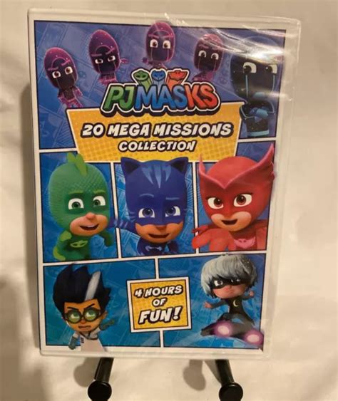 Pj Masks 20 Mega Missions Collection Dvd Brand New Free Shipping 7