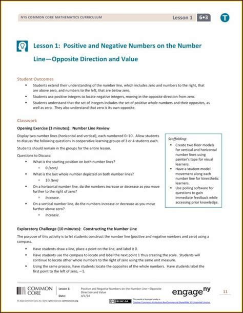 Vertical Number Line With Negative Numbers Uncategorized Resume Examples
