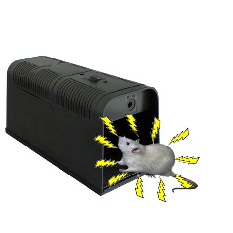 Electronic Mouse Rodent Killer Electric Rat Zapper Trap Poison Free