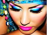 Images of Colorful Makeup