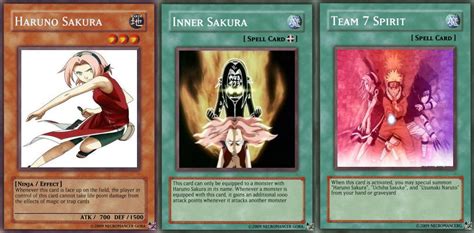 Sakura Haruno Yu Gi Oh Cards By Necromancergora On Deviantart