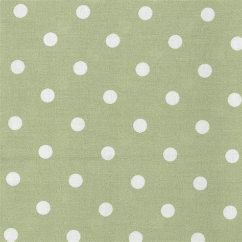 Forest Green Polka Dot Oilcloth French Style Oilcloth