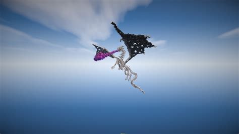 Skeletal Dragon Minecraft Map