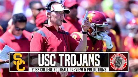 Usc Trojans 2022 College Football Season Prediction Win Big Sports
