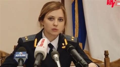 Natalia Poklonskaya Erst Sex Symbol Jetzt Auf Der Fahndungsliste