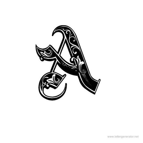 Image Detail For Printable Decorative Alphabet Letters Royal
