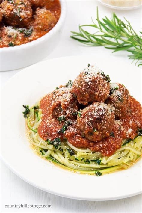 Healthy Meatball Recipe Without Pasta Food Cardone