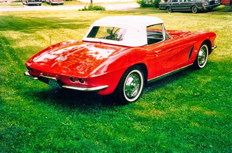 Roman Red 62 Chevy Corvette Classic Chevrolet Corvette 1962 For Sale