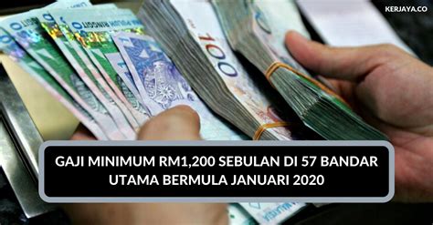 Sedangkan setiap golongan memiliki selisih berkisar 450 rb sampai dengan. Gaji Minimum RM1,200 Sebulan di 57 Bandar Utama Bermula ...