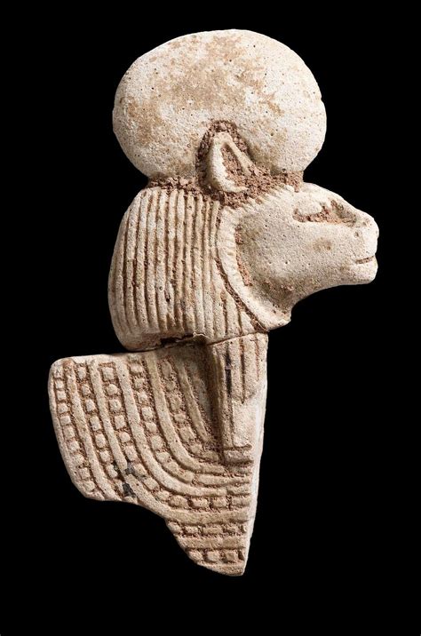 Faience Amulet Of Sekhmet Nubian Napatan Period Reign Of Tanwetamani