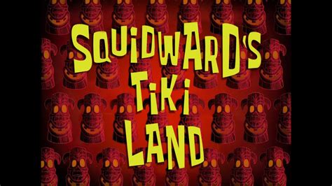 Spongebob Music Squidwards Tiki Land Acordes Chordify