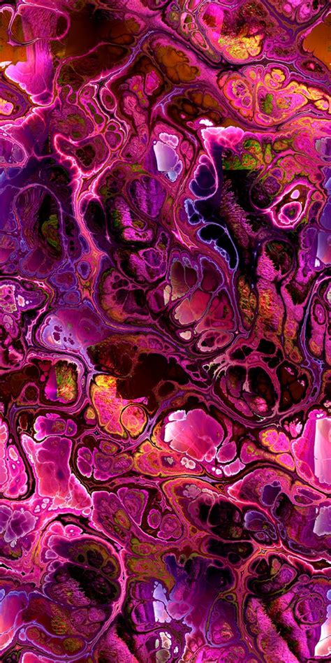 Artist Made Purple Pink Orange Cotton Upholstrey Canvas Fabric Etsy