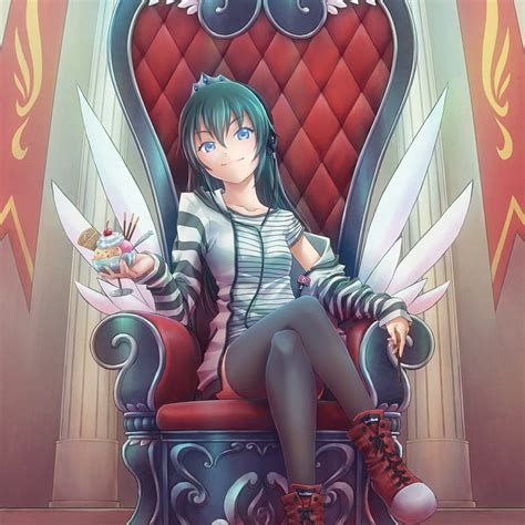 Wing Throne Pretty Cg Bonito Wing Sweet Nice Throne Anime