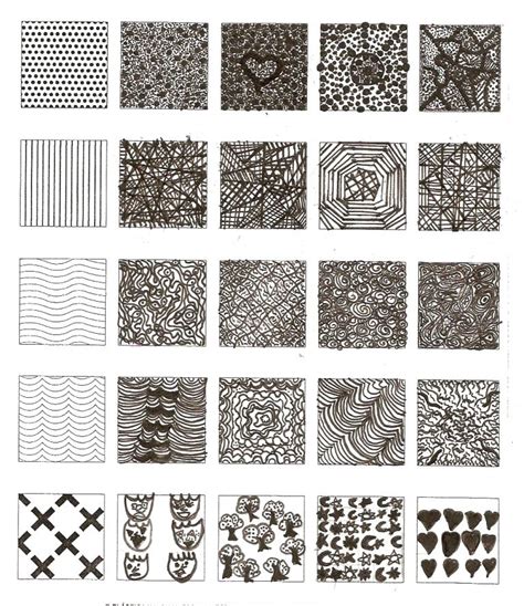 10 Texturas Dibujo Tecnico