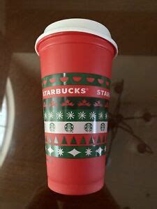 (sbux) will accept reusable cups from customers in the u.s later in june. NEW Starbucks 2020 Reusable Holiday Christmas Cup 16oz ...