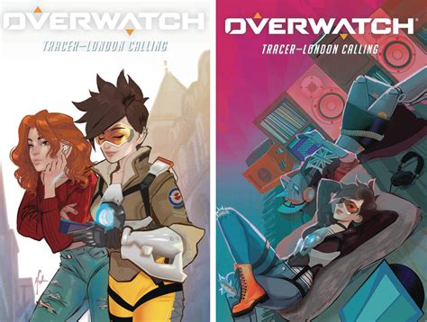 Overwatch Tracer London Calling Variant 2 Pack Fresh Comics