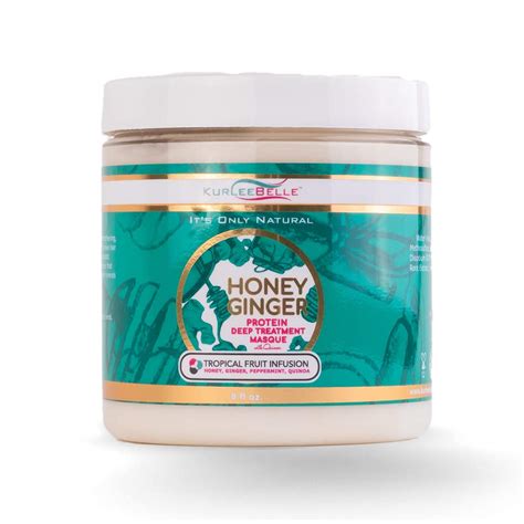 Kurleebelle Honey And Ginger Protein Deep Treatment Masque Amani Hair