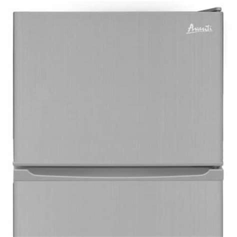 Avanti Ra75v3s 74 Cu Ft Apartment Size Refrigeratorfreezer Stainless