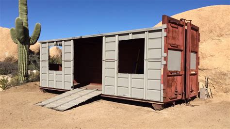 Tiny House Made Out Of Dumpster