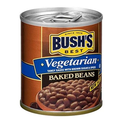 I always find baked beans more enticing when the dish is loaded with bacon and ground beef. Bush's Baked Beans Vegetarian 8.3 OZ (Pack of 12)