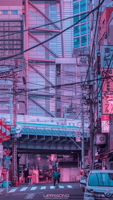 Twitter City Aesthetic Anime Scenery Wallpaper City