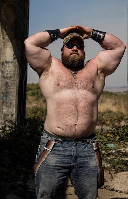 Hairy Men Muscles Big Daddy Bear Muscle Bear Men Big Boyz Bear Man Beefy Men Awesome