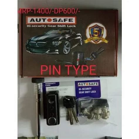 Autosafe Pin Type Hi Security Gear Shift Lock At Rs 1400piece गियर