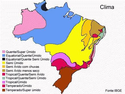 Prova de que o cinema brasileiro tem, sim, muita sexualidade. Os Tipos Climáticos Brasileiro - Geografia - Colégio Web