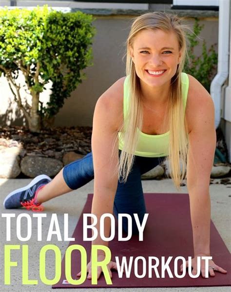 Total Body Floor Workout Peanut Butter Fingers Bloglovin Full Body Bodyweight Workout