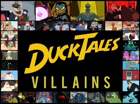 Ducktales 2017 Villains By Justsomepainter11 On Deviantart