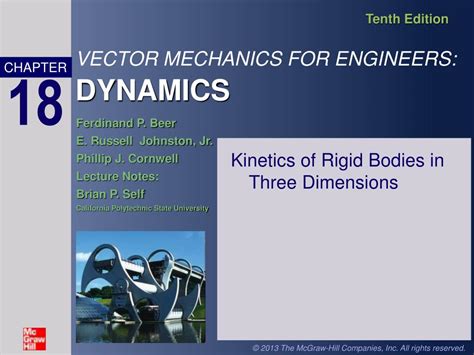 Ppt Kinetics Of Rigid Bodies In Three Dimensions Powerpoint