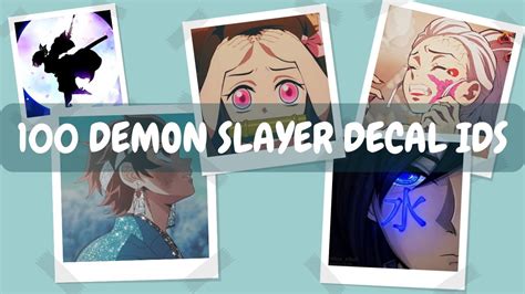 100 Demon Slayer Decal Ids For Bloxburg Royale High Youtube Theme Loader