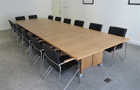 Folding Conference Table With Wheels Fusion Executive Furniture